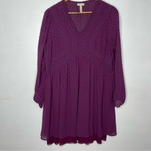 Matilda Jane Festive Fancy Dress Choose Your Own Path Purple long sleeve